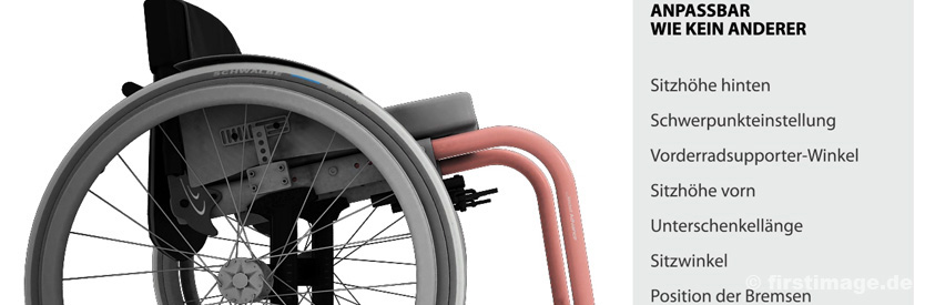Compositing des K�schall advance Rollstuhls